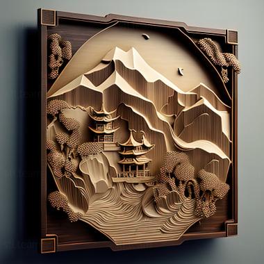 3D модель Китайська Республіка Див. список Тайваню (STL)